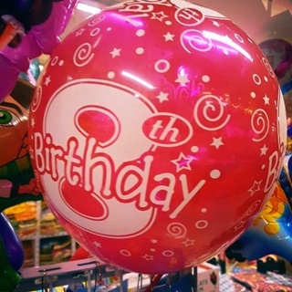 Happy 1st 2nd 3rd 4th 5th 6th 7th 8th 9th Birthday Number Balloon 12inch #3