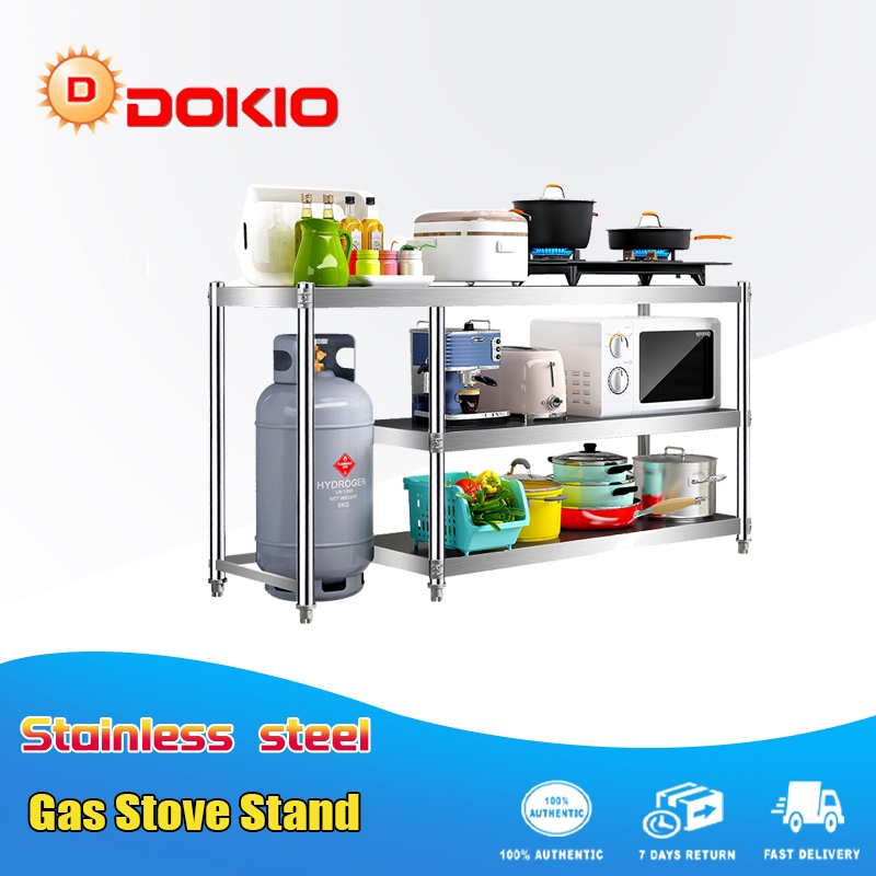 Stainless steel Gas Stove Stand Kitchen Stand Organizer Space Save