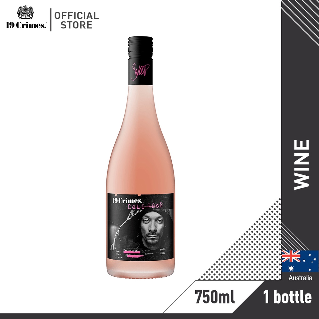 19 Crimes Snoop Dogg Cali Rose 750ml Shopee Philippines