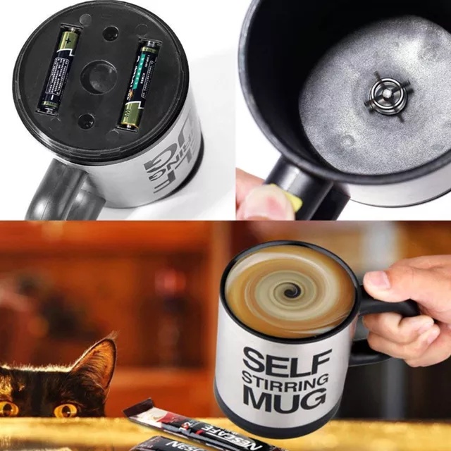 piso deals CQW self stirring mug auto mixing coffee cup