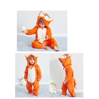 romper for baby girl/boy plus size kids pajama for kids Baby Animal Cosplay Jumper Sleepwear #6