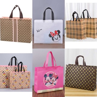 Eco-bag Environment Friendly Buttoned Shopping Grocery Bag for Women and Men XPY