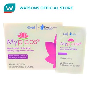 MYPICOS Myo-Inositol + Folic Acid Dietary Supplement Powder 2g (sold ...