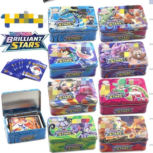 Pokemon Card tin can Pokemon cards Sun & Moon Unified Minds,Guardians  Rising,Burning Shadows Collect | Shopee Philippines