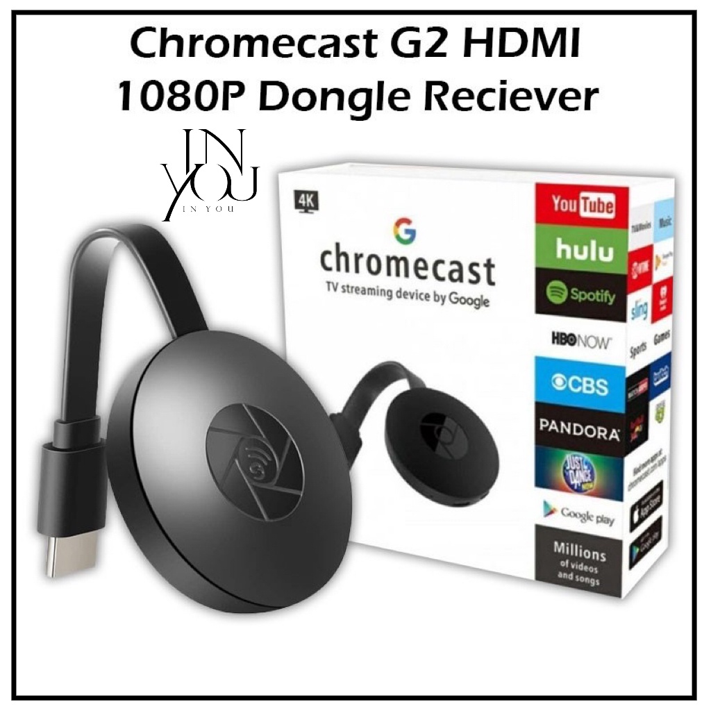IN YOU G2 TV Streaming Miracast Airplay Google Chromecast HDMI Dongle Display Adapter Shopee Philippines