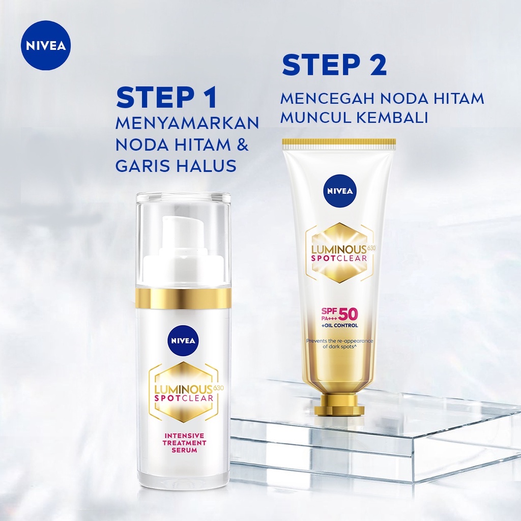 Cm NIVEA Luminous Spotclear Sun Protect SPF50 PA+++ AntiDark Spot