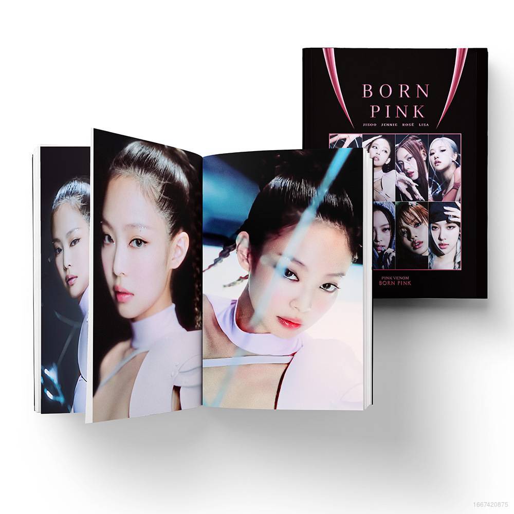 ST5 BLACKPINK BORN PINK Poster Fashion Album ins Collection Picture ...