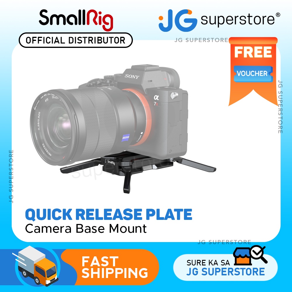 SmallRig Multifunctional AntiSlip Quick Release Plate for ArcaType