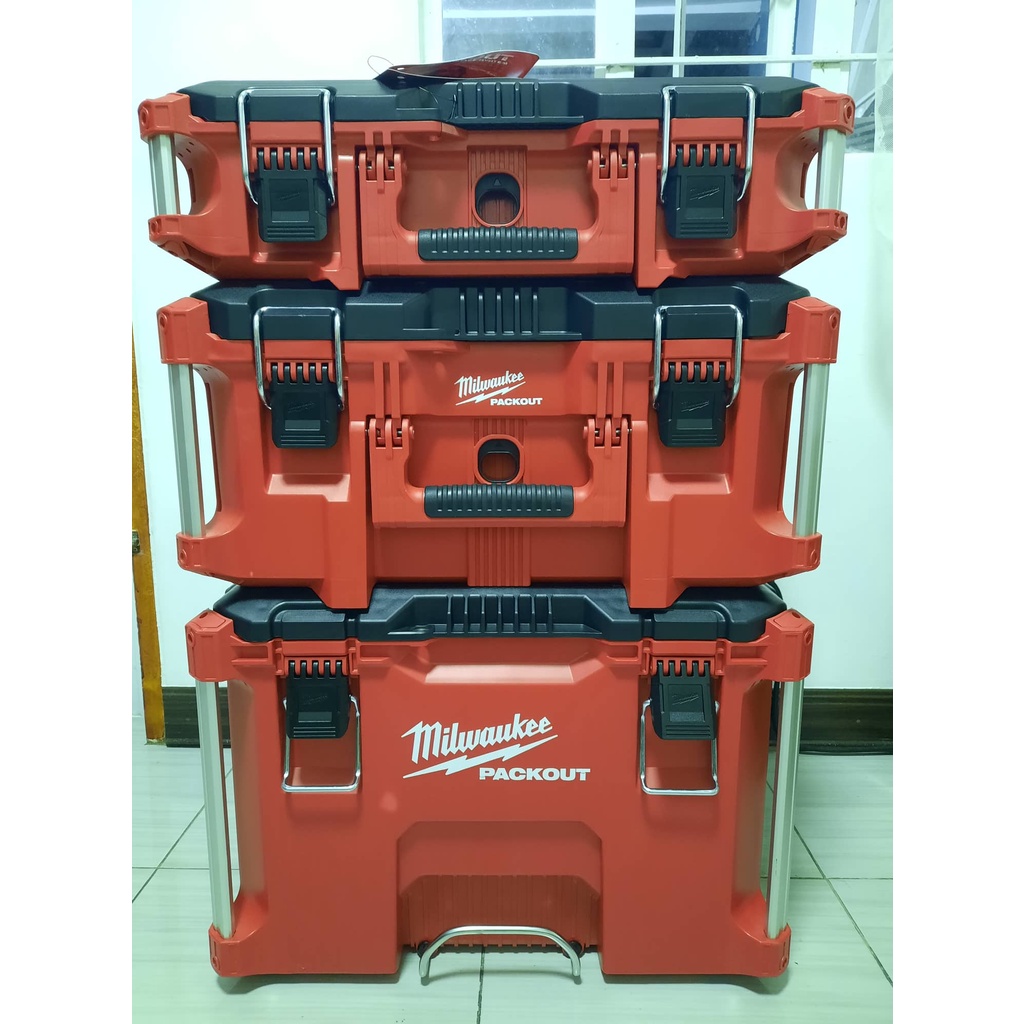 Milwaukee Tool 22inch Packout Modular Tool Box Storage System Shopee Philippines