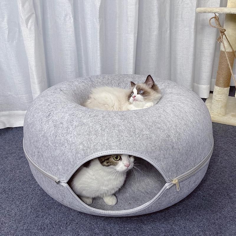 Cat Litter Winter Warm Donut Felt Special Offer Influencer Four Seasons