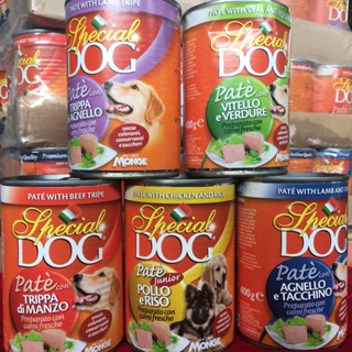 ■✒✷MONGE Special Dog Pate in Can 400g [Pet Wet Food]