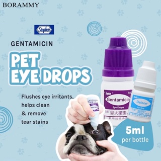 [Veterinary recommendation] Simfar 5ml gentamycin sulfate eye drops is used for pet eye infection.