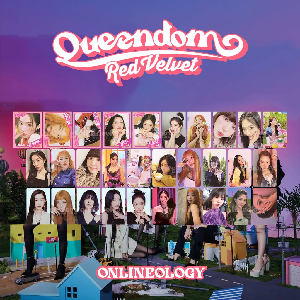 RED VELVET Queendom Photocards Shopee Philippines