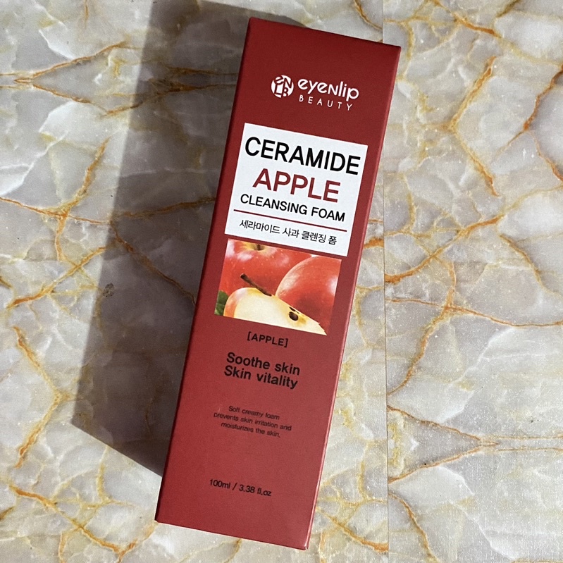 Ceramide apple cleansing foam как пользоваться