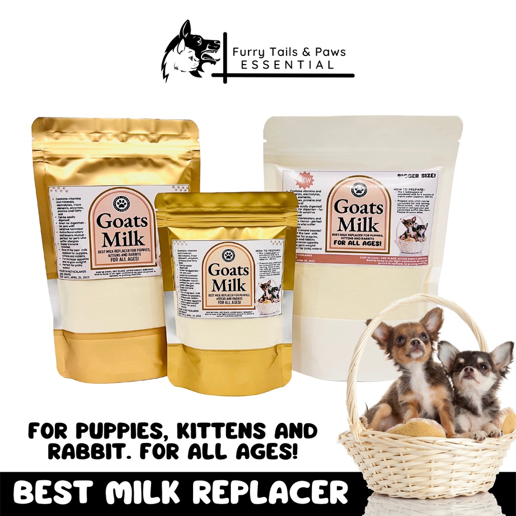 Goats Milk for Puppies, Kittens and Rabbit (ALL AGES) Shopee Philippines