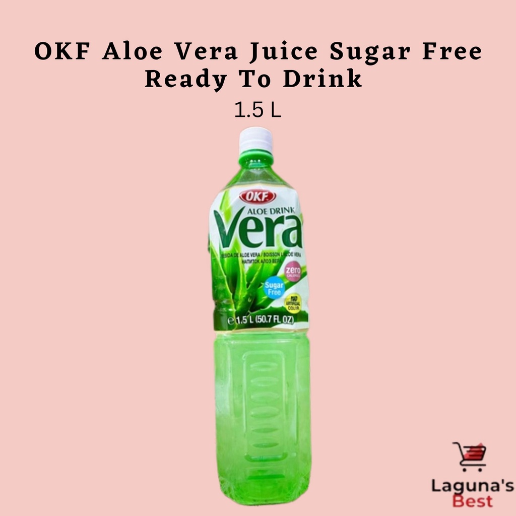 OKF Aloe Vera Juice Sugar Free Ready To Drink 1.5L Shopee Philippines