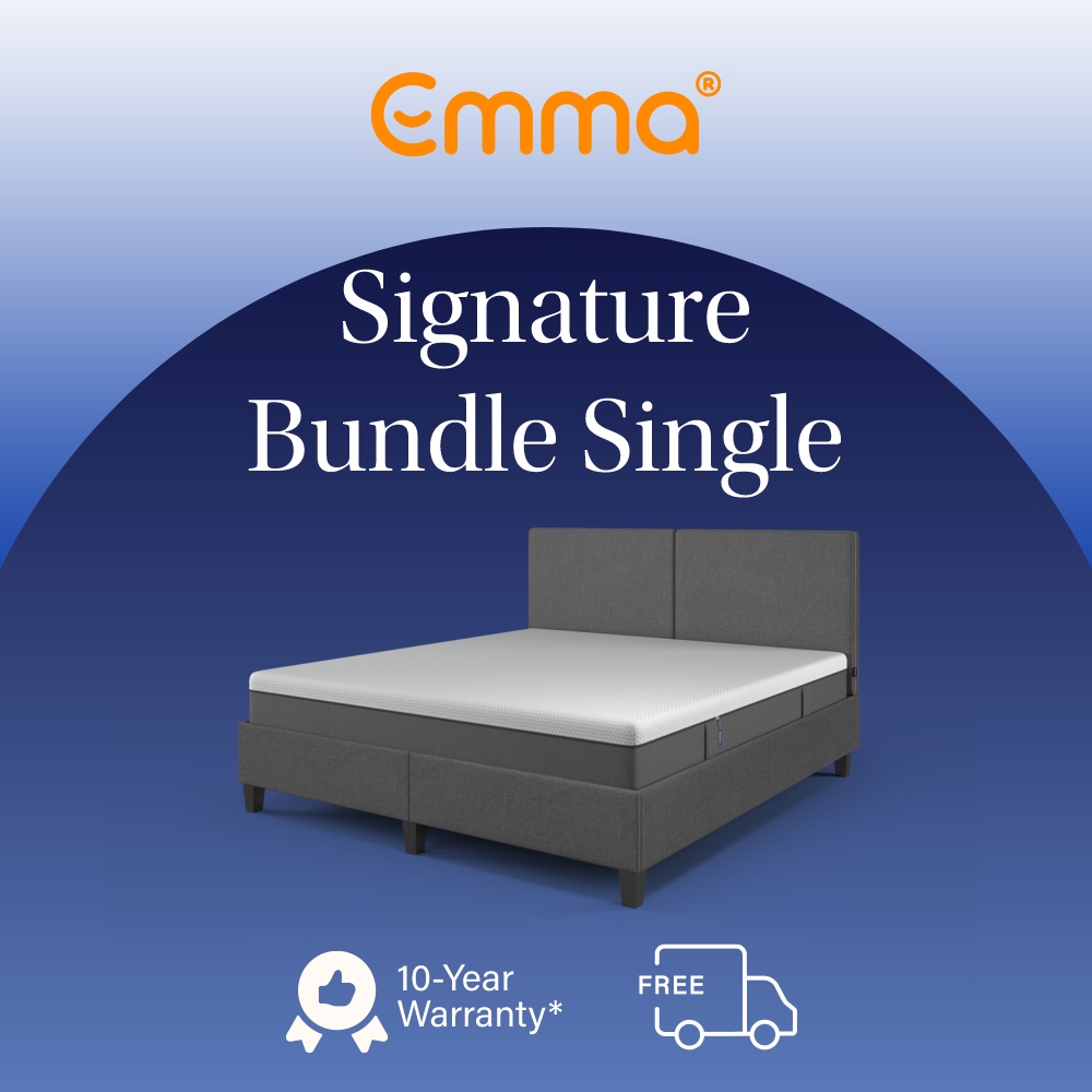 Emma Signature Bundle Single Emma Signature Bed + Emma Original Mattress Shopee Philippines