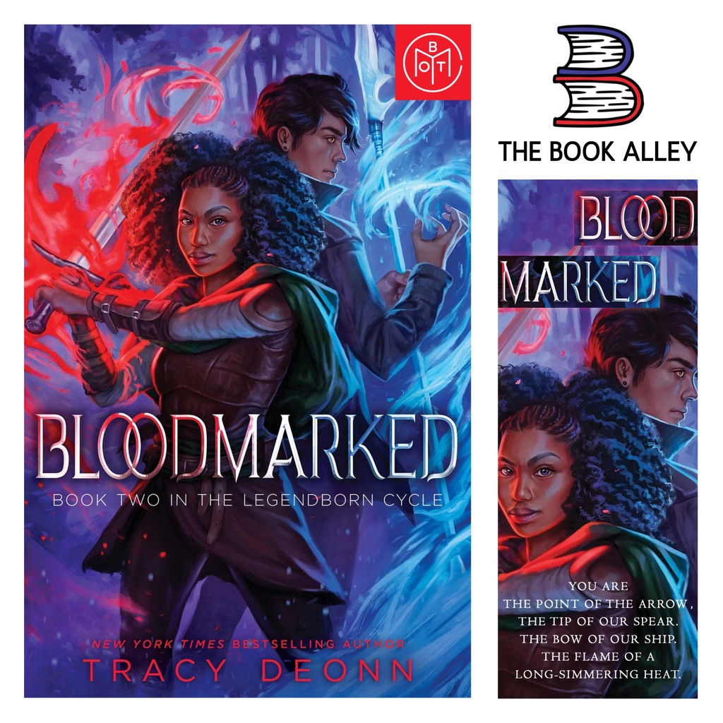 Bloodmarked by Tracy Deonn (BOTM Hard Cover Brand New) | Shopee Philippines