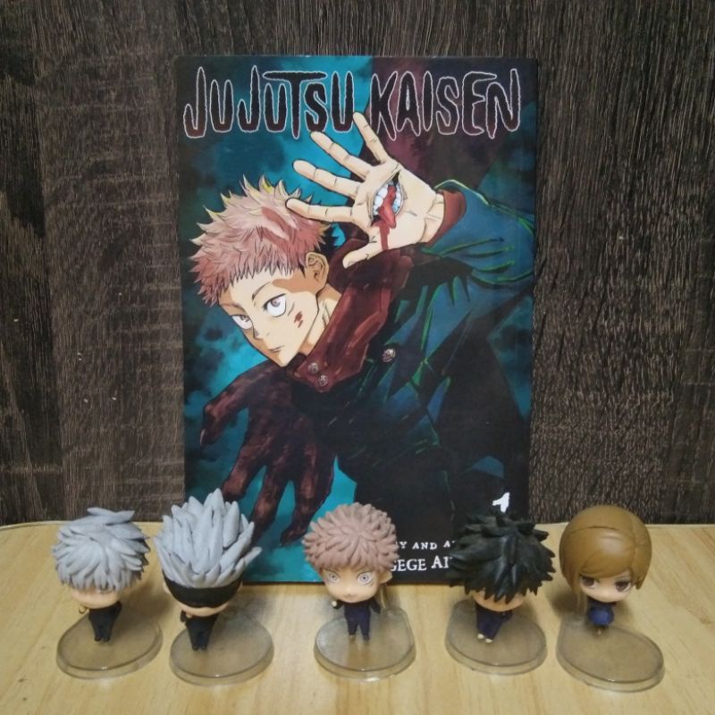 Jujutsu Kaisen Volume 1 Gege Akutami English Manga Shopee Philippines