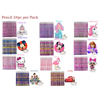 24 pcs Mickey Mouse Pencil Giveaway Items Prizes School Supplies Gift for Happy Birthday Party #3