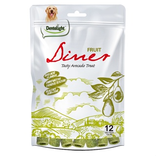 2 PACK SUPER SAVER! Nutri Diner Tasty Avocado Treat 80g for Dogs × 12pcs - Dental Chews by Dentaligh