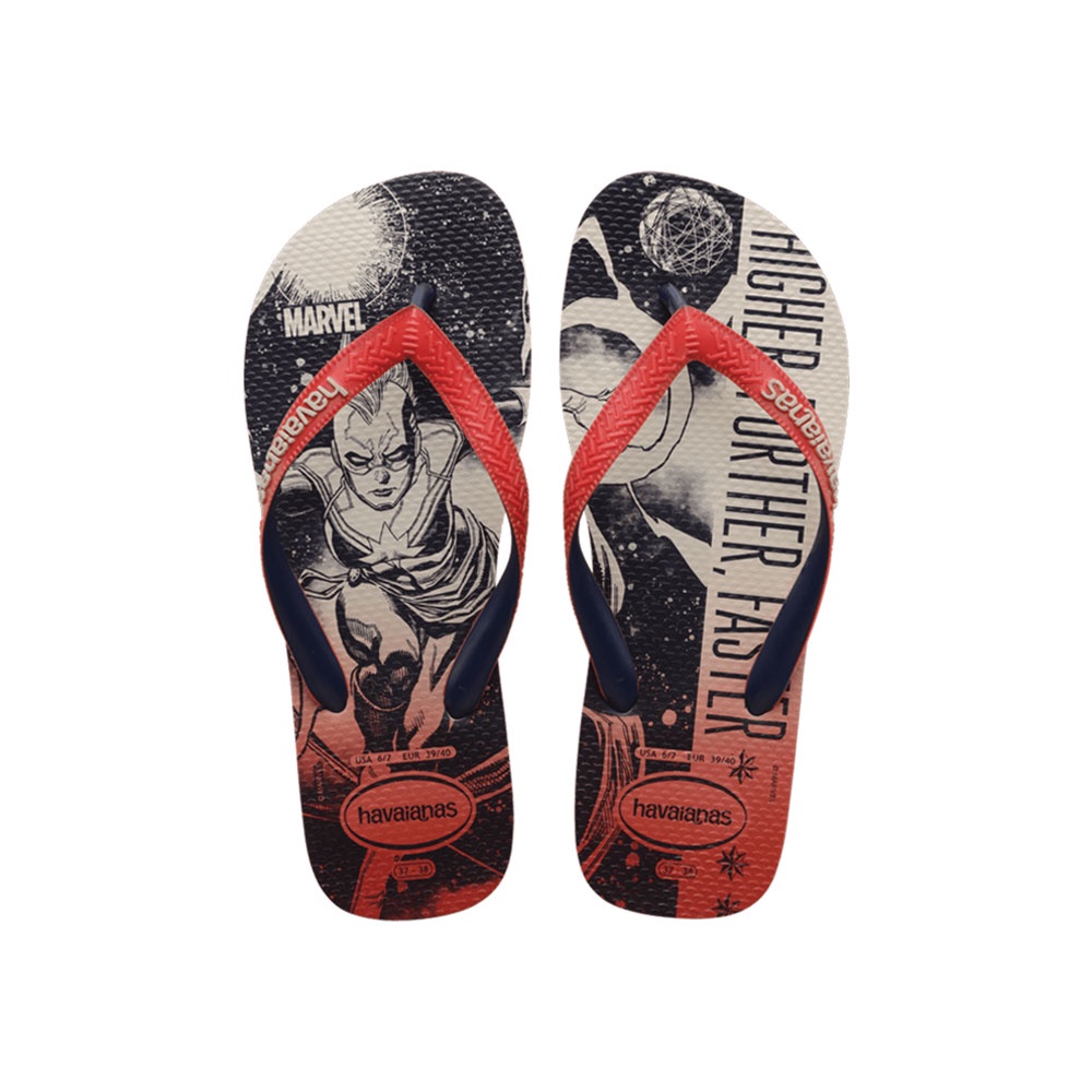 Tongs Havaianas Top Mixte Rouge Rubis - Taille 39/40 - Caoutchouc Confortable