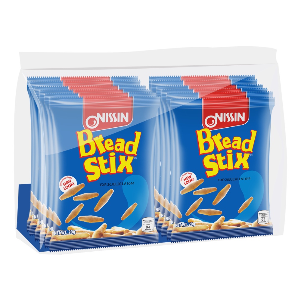 Nissin Bread Stix 20g 10 Packs | Shopee Philippines