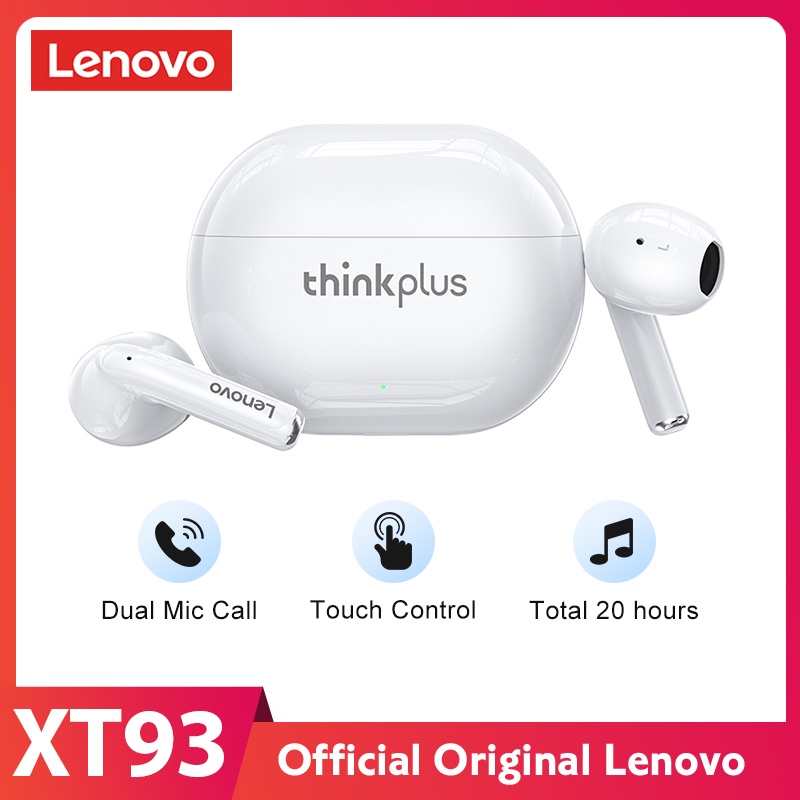 Original Lenovo XT93 Bluetooth 5.2 Wireless Headphones Stereo Earbuds ...