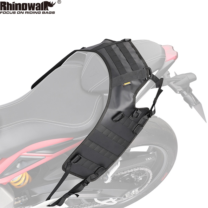 Motorcycle Flag Pole Motorbike Rear Seat Luggage Carrier Rack Bracket ...