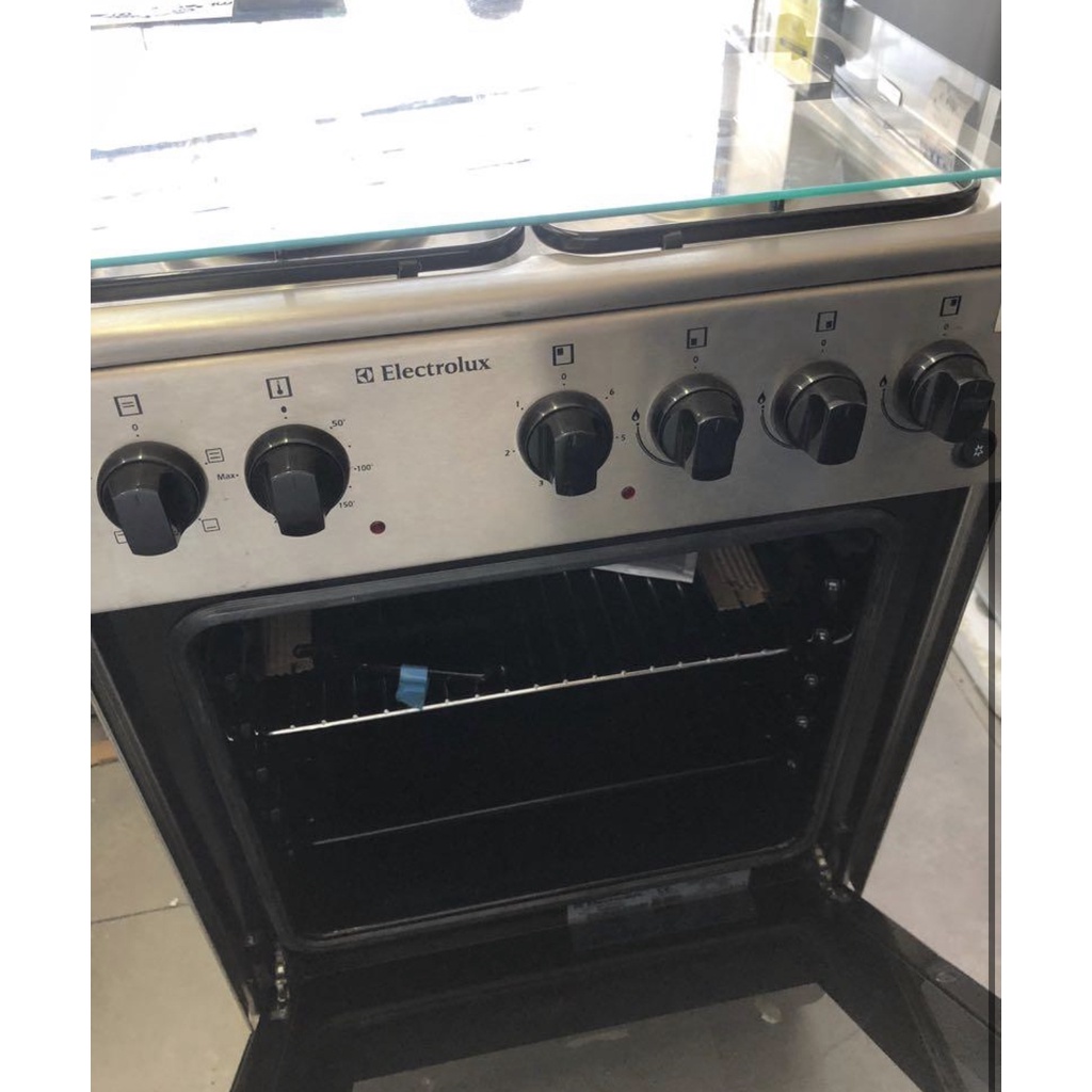 Electrolux 50 cm Stainless free Standing Cooker and Oven Shopee
