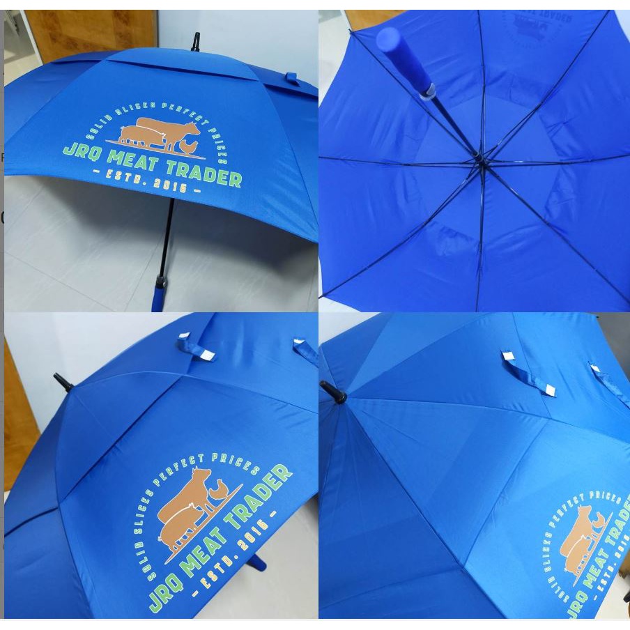 Customized Heavy Duty Double Canopy Golf Umbrella Shopee Philippines