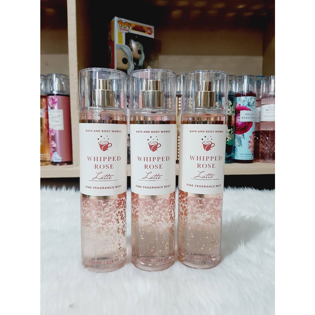 Bath and body works whipped rose latte vanilla mocha creamCozy sunday