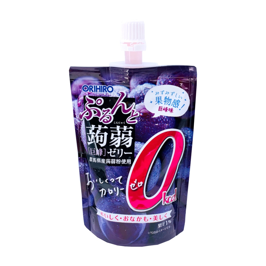 Orihiro Purun To Konnyaku Jelly Kyoho Grape 0kcal Shopee Philippines