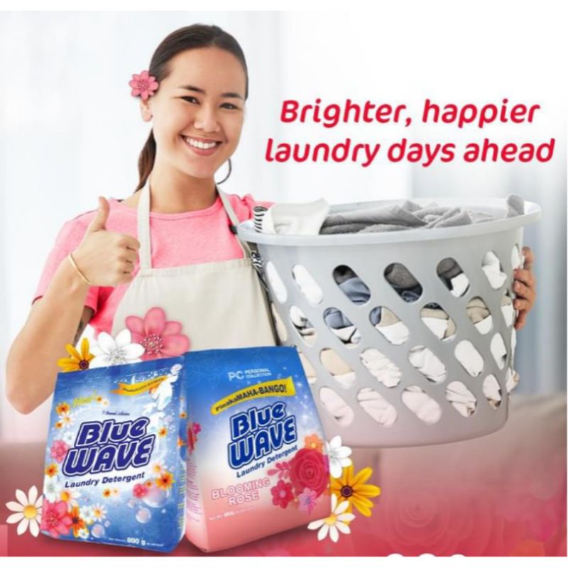 BLUE WAVE POWDER LAUNDRY DETERGENTS 800g Shopee Philippines