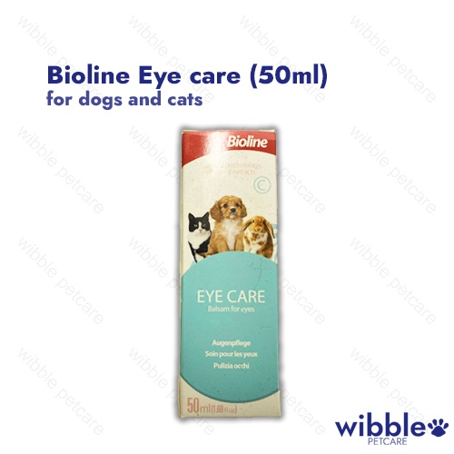 Bioline Eye Care For Cats and Dogs (50ml) Shopee Philippines