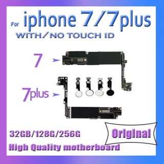 For iPhone 7 7 Plus Motherboard With/No Touth ID,Original Unlock Free icloud Logic Board Support upd #6