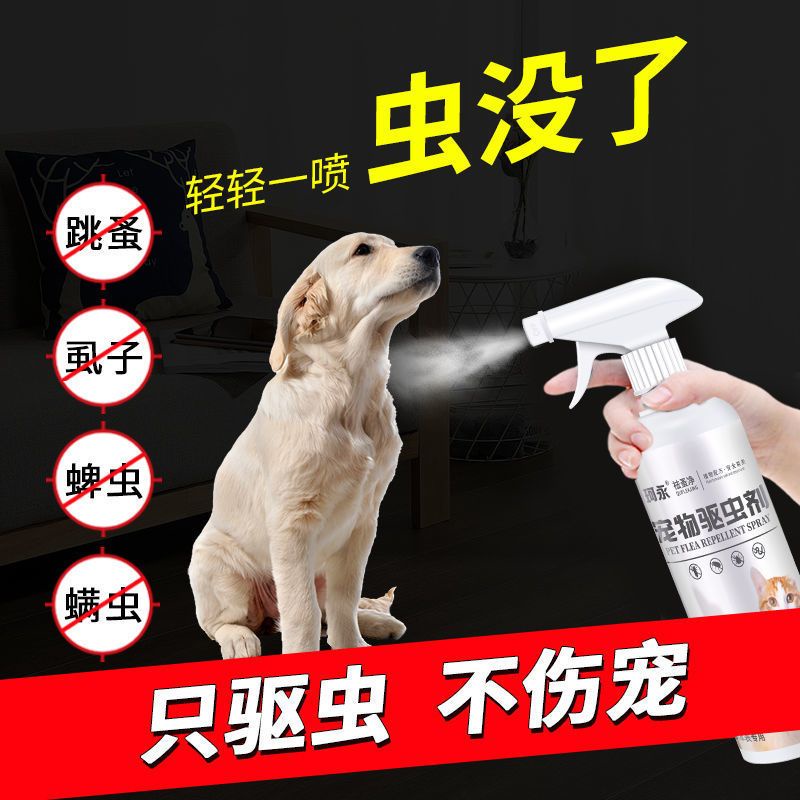 Pet insecticide spray household cat lice medicine flea medicine tick medicine deworming artifact d #3