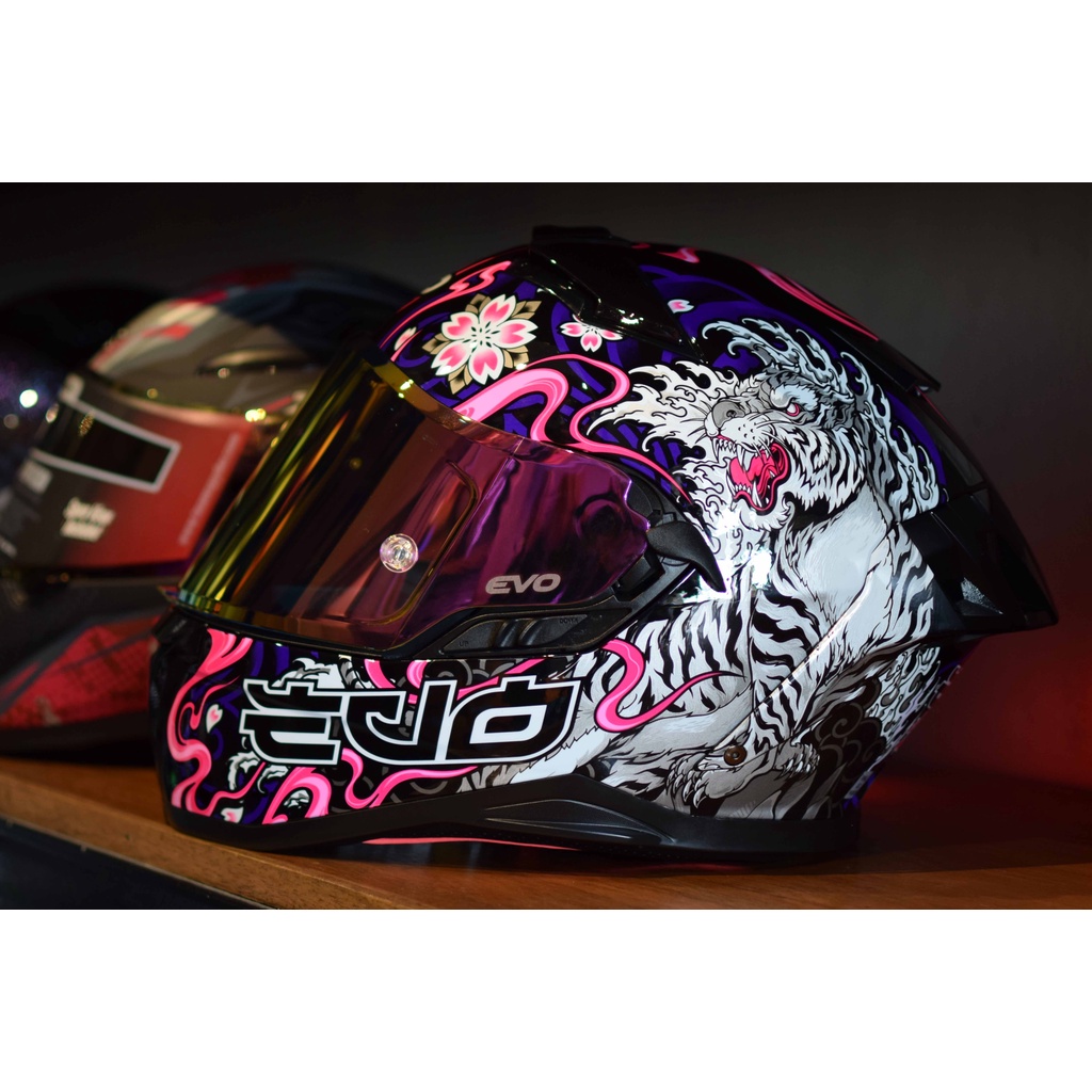 Evo XT300 Yakuza (Fullface, dual visor) Shopee Philippines