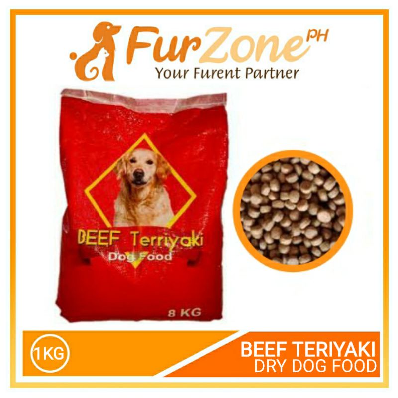 BEEF TERIYAKI DOG DRY FOOD 500G & 1KG Shopee Philippines