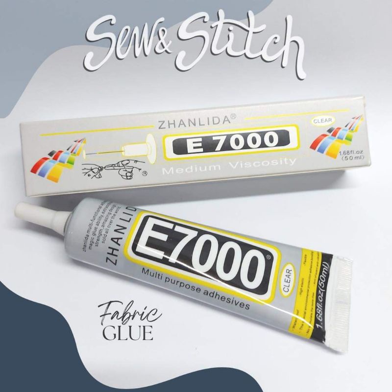 Fabric Glue E7000 (50ml.) Shopee Philippines