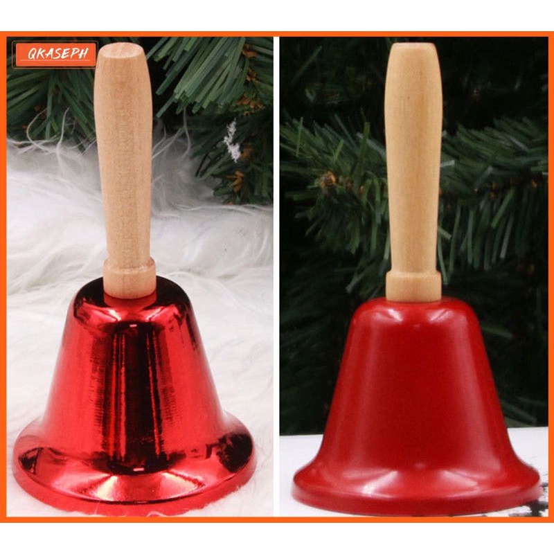 COD Christmas Hand Bell Bauble Jingle Bells Gold School Handbell