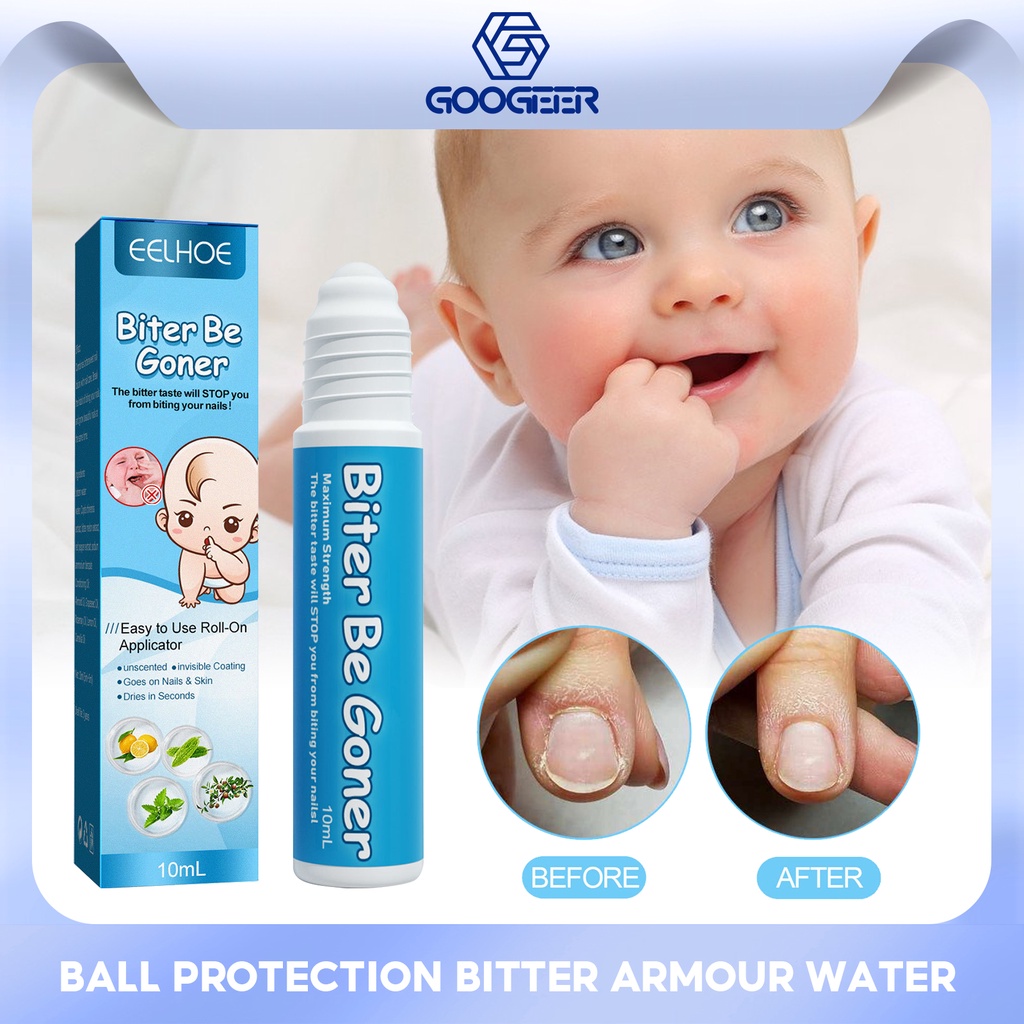 EELHOE Stop Nail Biting Roller Ball Useful Harmless Bitter Nail Water