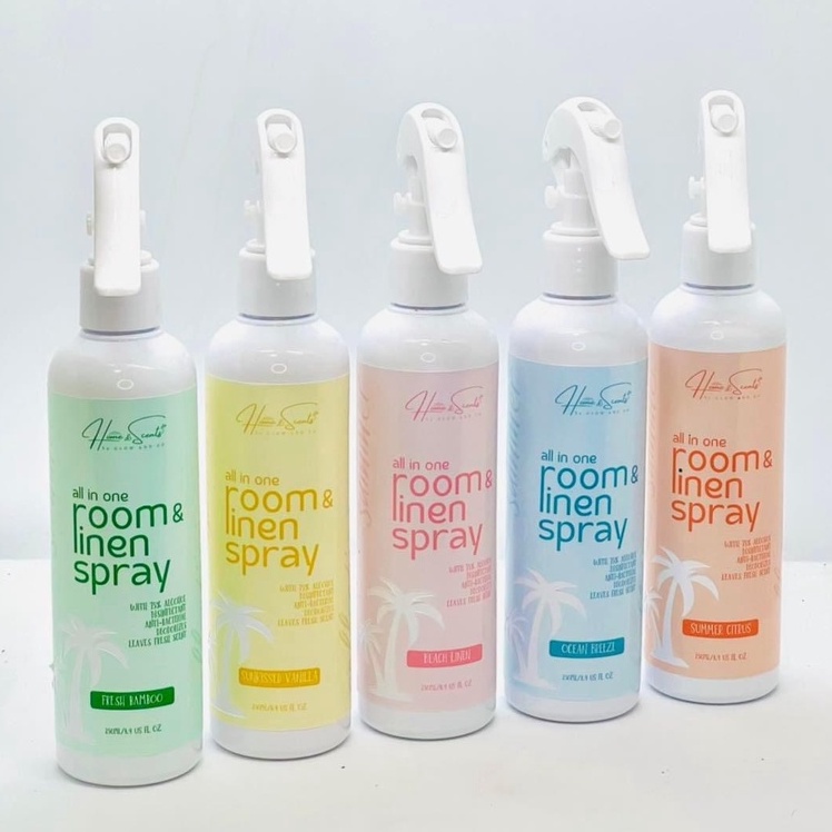 HOME & SCENTS SUMMER COLLECTION ROOM & AND LINEN SPRAY Shopee Philippines