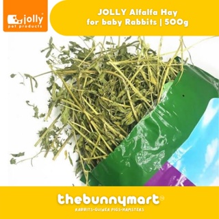 JOLLY Alfalfa Hay for Young Rabbits- 500g
