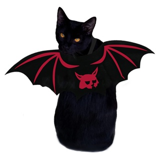 Cross-Border Halloween Pet Bat Wings Cat Dog Decoration Supplies Creative Holiday Funny Transformation Costume
