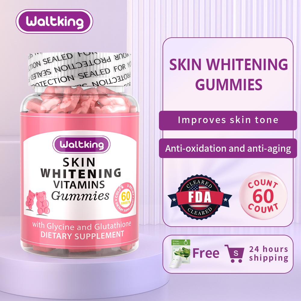 COD Collagen gummy candies vitabears chewable skin vitamin Anti Aging Skin Whitening Gummies