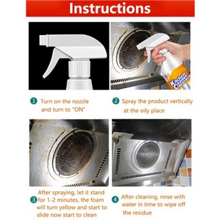 Kitchen Cleaner Spray All-Purpose Cleaner Household Cleaning Kitchen Degreaser Removes Kitchen Greas #4