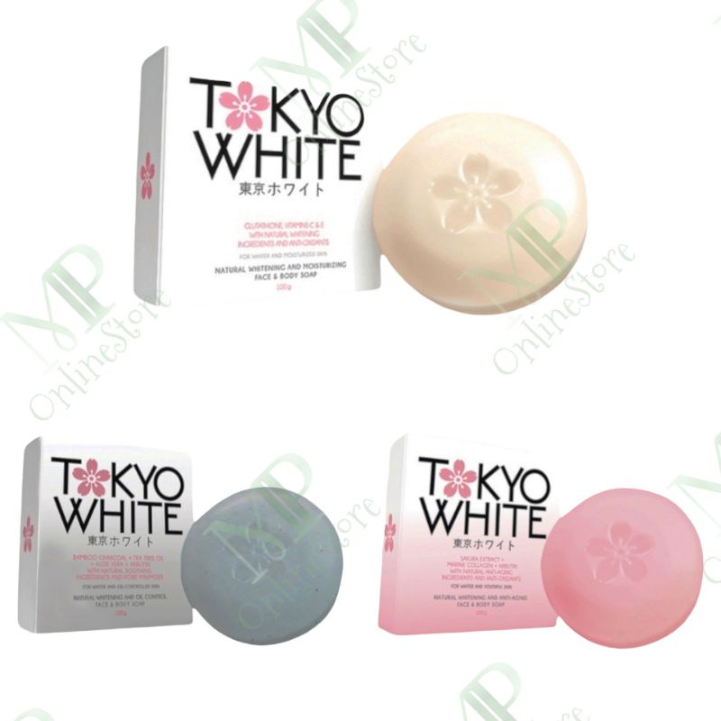 Tokyo White Soap 100g Charcoal Glutathione Sakura Shopee Philippines