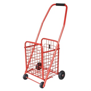 Folding Shopping Cart Grocery Large Capacity Multifunction Trolley Portable Shopping Cart Market Car #6