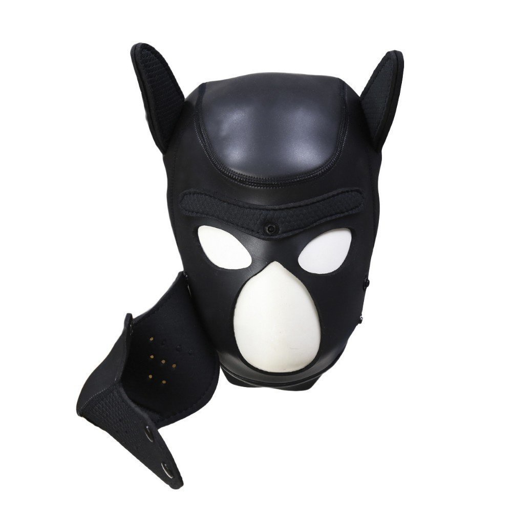 Erotic Sexy Puppy Play Hoods Bondage Slave Rubber Pup Hood Mask Fetish Couples Flirting Men Gay Adul
